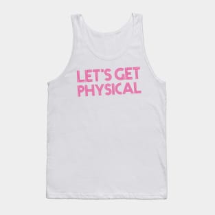 Let's Get Physical /// Olivia Fan Design Tank Top